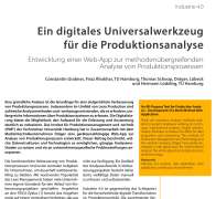 Ein digitales Universalwerkzeug für die Produktionsanalyse